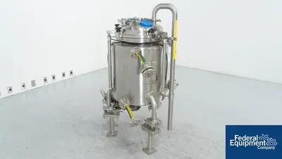 USED Allegheny Bradford 100 Liter Allegheny Bradford Reactor, S/S, 30/75#