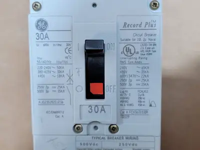 USED GENERAL ELECTRIC FCV36TE030R