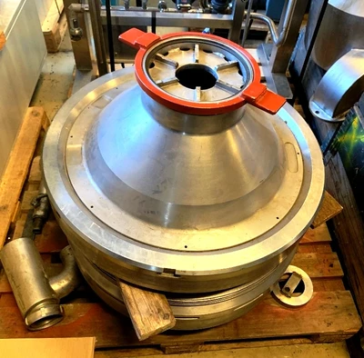 Alfa-Laval MRPX 317 SGV-34C whey clarifier, 316SS.