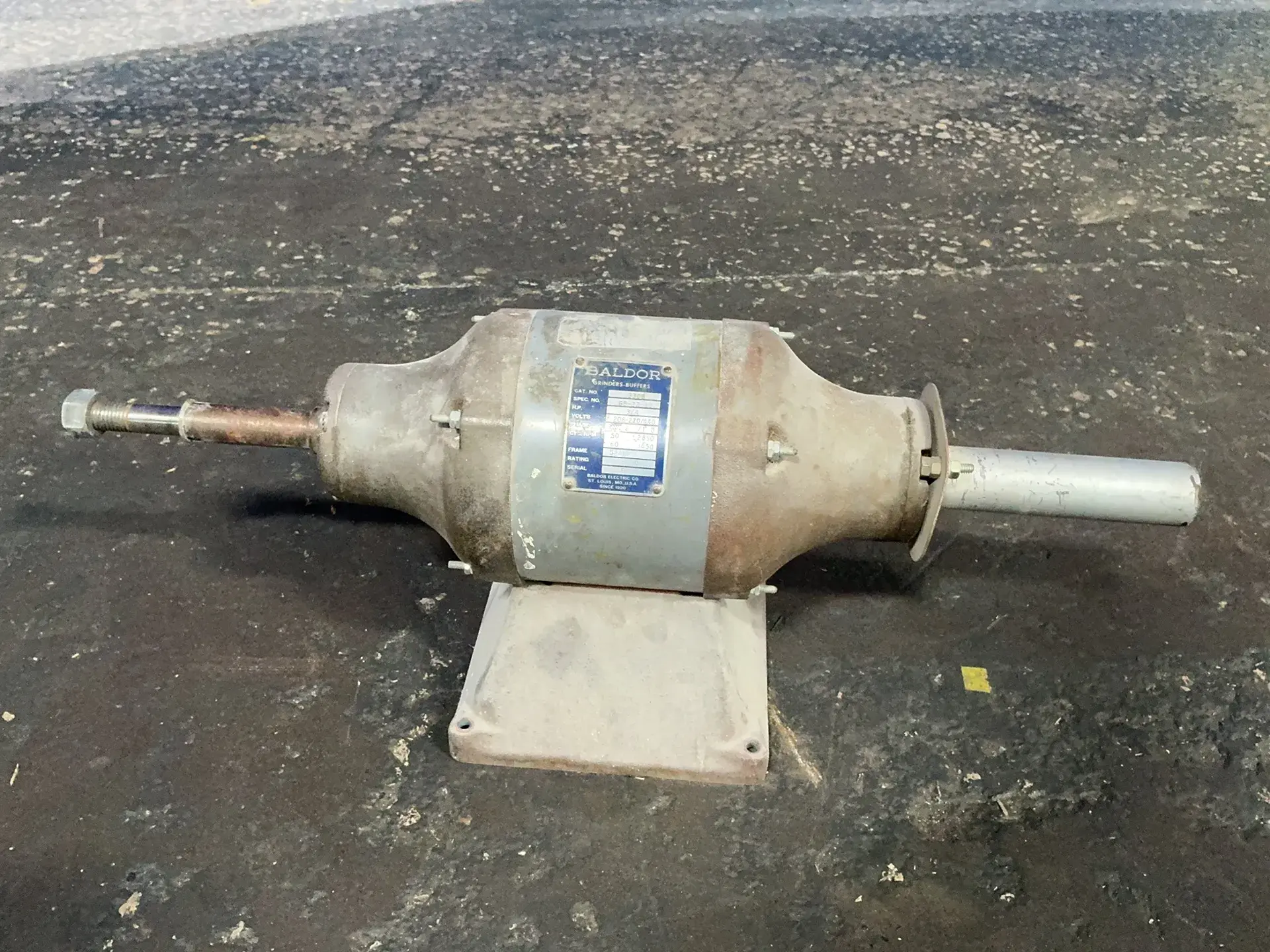 Used BALDOR 330B Polishing Machinery including Buffers Ohio US | HGR 24 #1293739