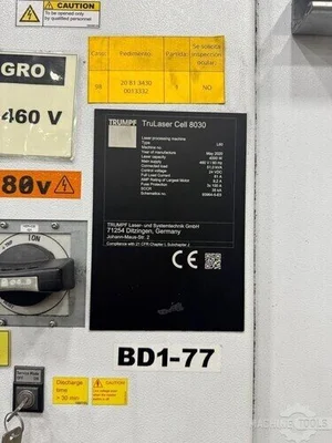 Used 2020 TRUMPF TRULASER CELL 8030 Laser Welders Georgia US | The Equipment Hub #1371475