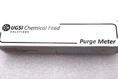 UGSI CHEMICAL FEED 20A143SSXXXX 25.0 GPH 546740-10 PURGE METER #L-667