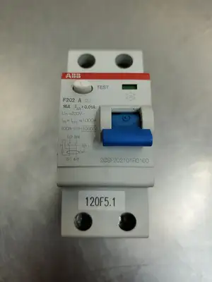 USED ABB 2CSF202101R0160 Circuit Breaker, 16A, 230VAC.