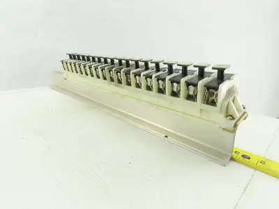 Allen Bradley 1492-CE Terminal Blocks Din Rail W/Fuse Gould GFN1 125VAC 18 Pcs