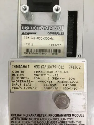 USED INDRAMAT TDM 3.2-030-300-WI
