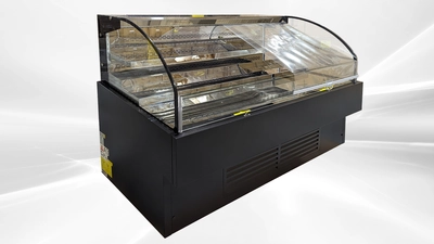 171-0294 72" Open Air Self Contained Self Service Cooler