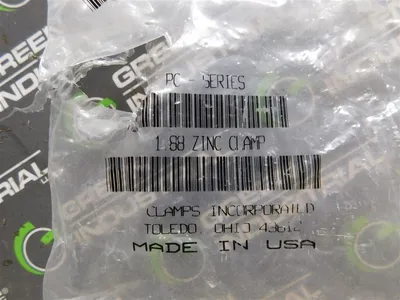 Lot of 18 Clamps Inc. 1.88 Zinc Clamps PC Series New