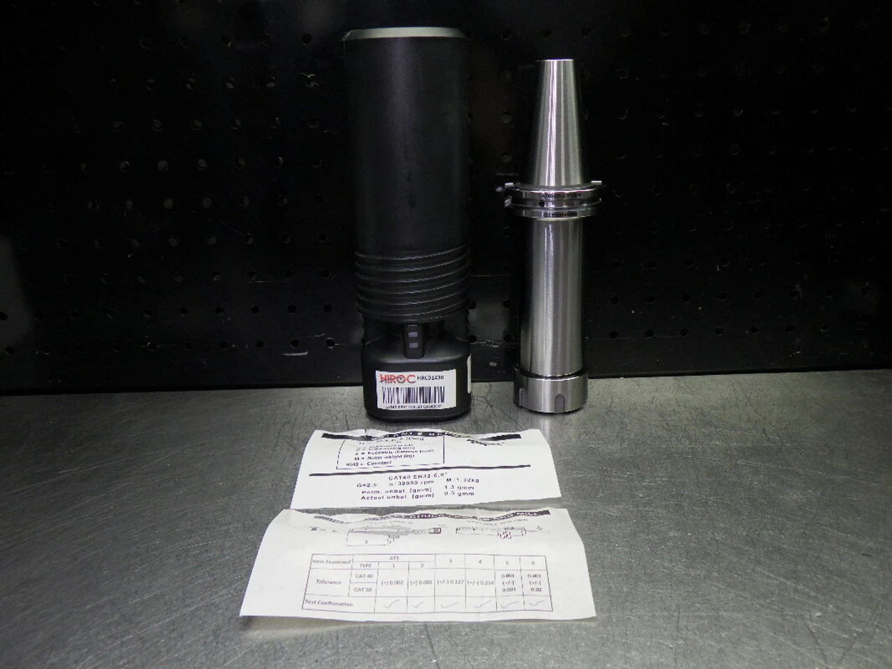 HIROC CAT40 ER32 Collet Chuck 6" Pro HRC01430 (LOC2730B)