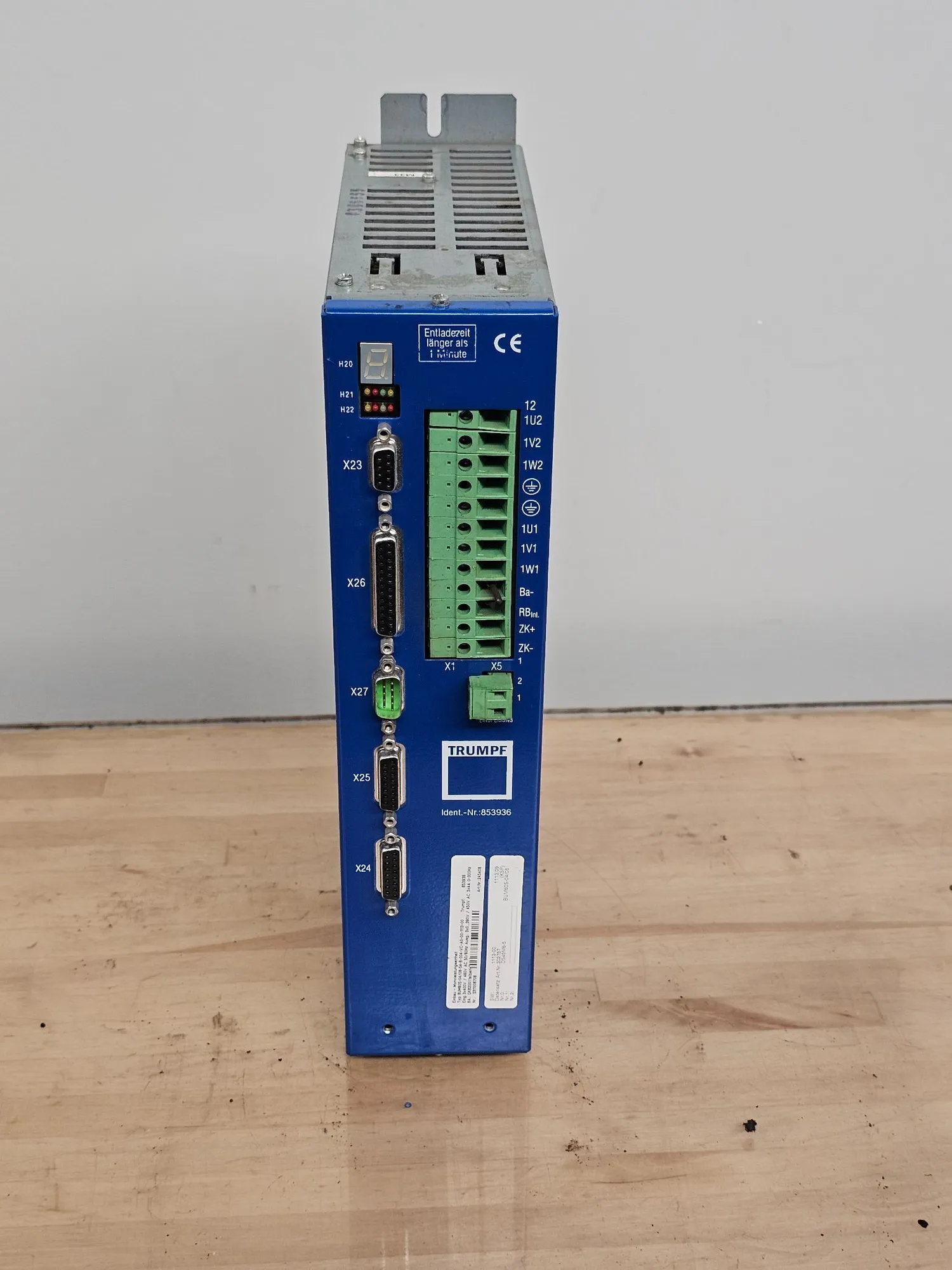 USED TRUMPF BAUMULLER BUM60S-04/08-54-B-004-VC-A0-00-1113-00