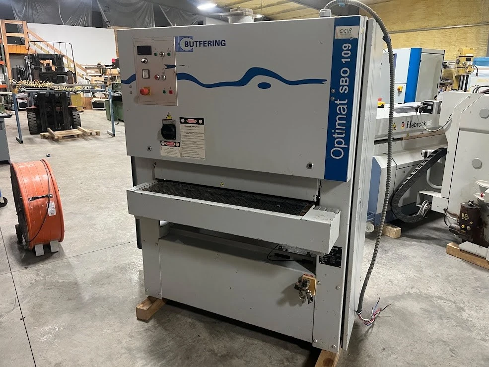 Used BUTFERING OPTIMAT SBO 109 Wide Belt Sanders New York US | MachineryMax #1502456
