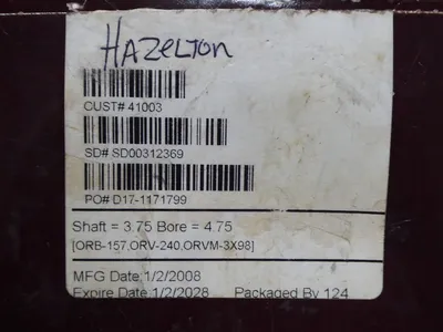 INPRO/SEAL 1900-A-M0046-0 VBX Bearing Isolator New NIB