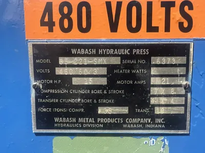 USED WABASH WABASH 35-221-SMX PRESS