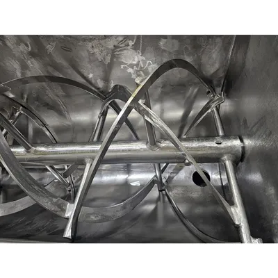 Used 15HP J H Day Stainless Steel Double Ribbon Blender - 62 Cu/Ft