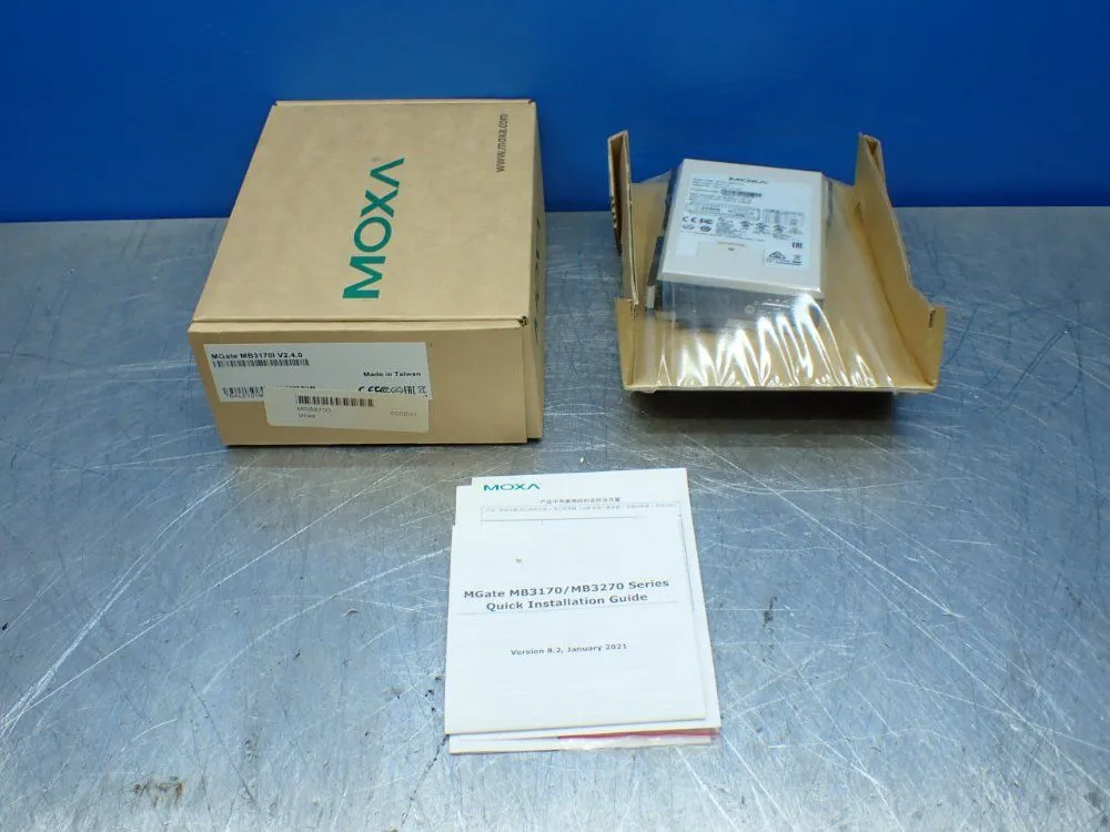 New | in-Stock MOXA MB3170I Misc Networking Equipment Ohio US | HGR 24 #802846