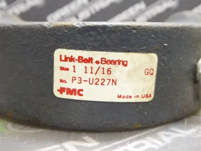 Link-Belt P3-U227N Pillow Block Housing 1-11/16 Size HOUSING ONLY! New