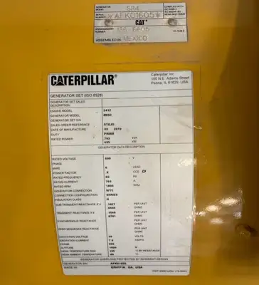 NEW 2019 CATERPILLAR 3412