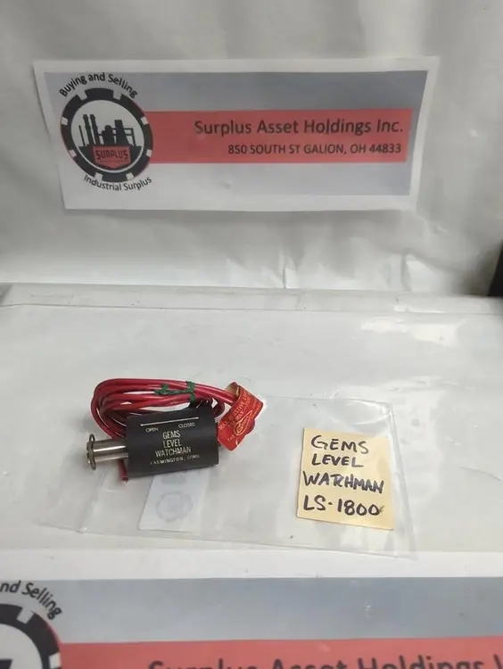 New | in-Stock GEMS LS-1800 Misc Electrical & Power Parts Ohio US | Surplus Asset Holdings #1234310