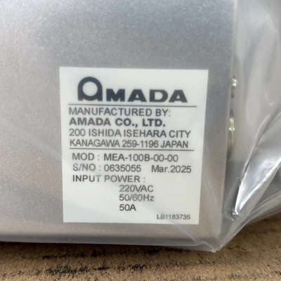 New | in-Stock AMADA MIYACHI MEA-100B-00-00 Welding Machinery (Other) Indiana US | J&J Industrial Supply #1486222