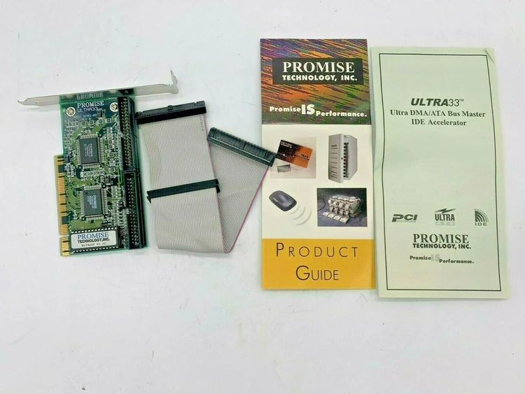 New | in-Stock Promise Technology, Inc Promise Technology Ultra33 DMA/ATA Bus Master IDE Programmable Logic Controllers Arizona US | ASSET CONVERSION SPECIALISTS, INC. #324453
