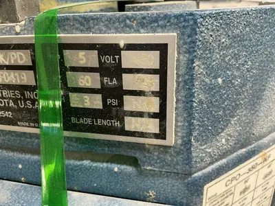 Used 2019 SCOTCHMAN INDUSTRIES 350NF/PK/PD Circular Cold Saws Ohio US | HGR 24 #1452432
