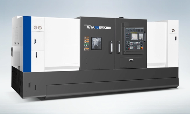 New | in-Stock HYUNDAI WIA L300LMSA CNC Lathes Alberta CA | Lamarche Machinery Inc #1259154