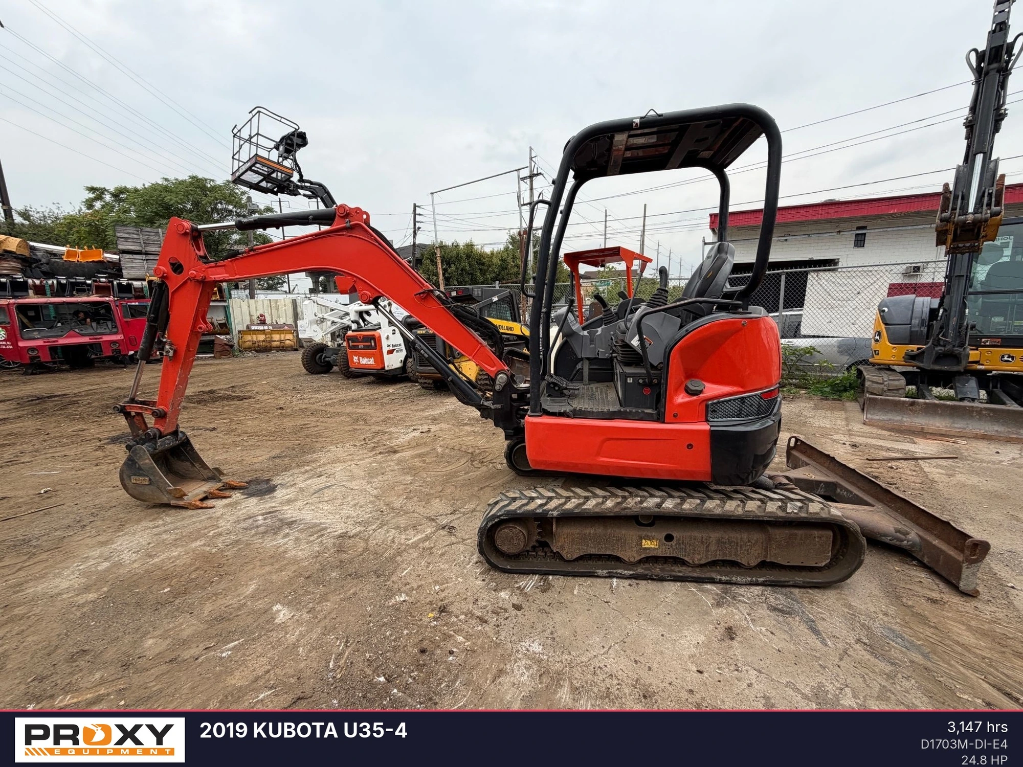 Used 2019 KUBOTA U35-4 Excavators New Jersey US | Proxy Equipment #1424203