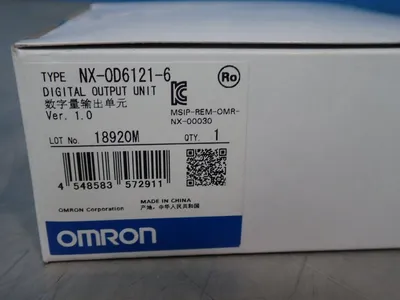 New | in-Stock OMRON NX0D61216 Input / Output Modules Ohio US | HGR 24 #751783