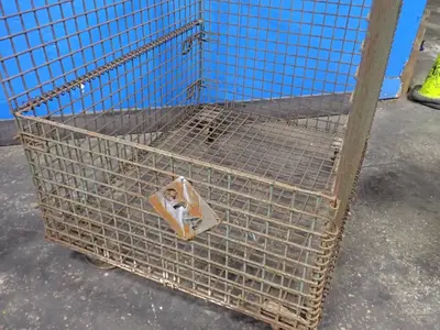 46" X 36" X 36" Collapsible Wire Basket