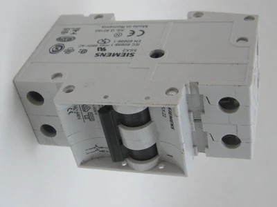 Siemens 5SX22 C6 Circuit Breaker 2 Pole, 6 Amp, 400V