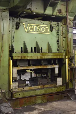 800 TON VERSON MODEL #C2-800-96-54T SSDC PRESS, 8" STROKE: STOCK #14221