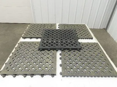 Anti Fatigue Anti Slip Modular Interlocking Drainage Tile 18"x18" Mixed Lot of 5
