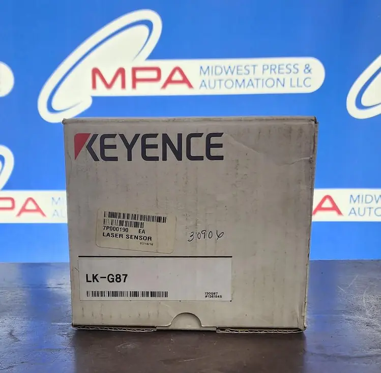 New | in-Stock KEYENCE LK-G87 Sensors Michigan US | Midwest Press and Automation #618415