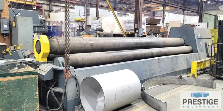 Used 2005 M.G. INDUSTRIES MH 614 E Plate Bending Rolls including Pinch New York US | Prestige Equipment #391421