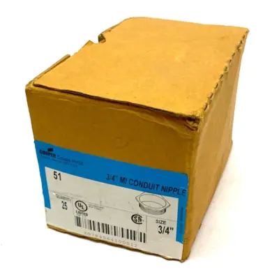 New | in-Stock Crouse-Hinds 51 Electrical Fittings Michigan US | Maverick Industrial Sales #1487462