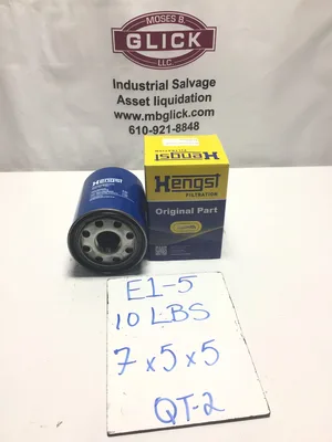 Hengst R298049576 Spin-on Oil Filter 1 Bar Filtration Rating 3″ (Lot of 2)