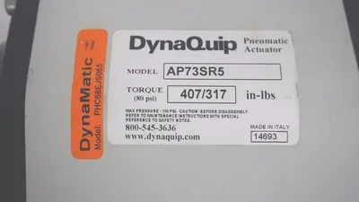 NEW DYNAMATIC PHC68EJS065 2 PIECE PNEUMATIC FLOW CONTROL AP73SR5 , VHC6.EJ