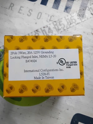 NEW NEMA E474924 L520-FI