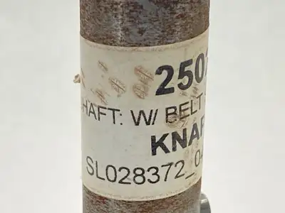 New | in-Stock Knapp Shaft With Belt Sprocket Conveyor Parts Michigan US | Maverick Industrial Sales #1395225