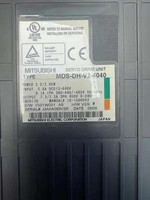 Mitsubishi MDS-DH-V2-4020  S/N: J3AHAG69V2M