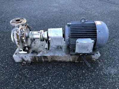 Thermal Oil / Hot Water Pump No. ETAN. SY 50-200