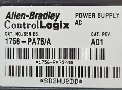 USED Allen-Bradley 1756PA75