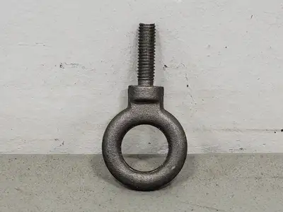 3/8" Machinery Eye Bolt, VGD DAZ, Carbon Steel (Box of 55)
