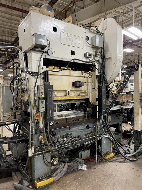 Used BROWN & BOGGS HP2-110 Straight Side Presses Ohio US | G-2000, Inc. #1081295