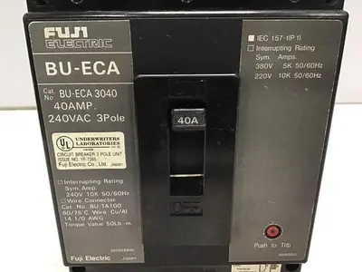 USED FUJI ELECTRIC BU-ECA3040