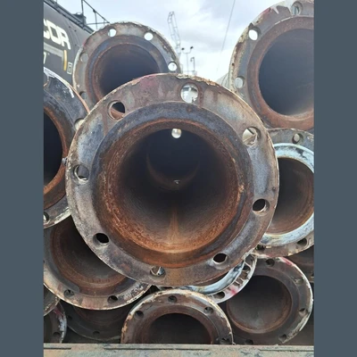 6in Dia. Steel Pipe - 20ft Sections