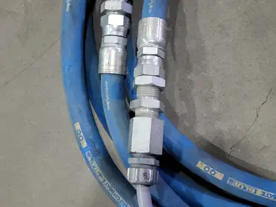 8 meters Cable FT1 90C 600V w/ Matchmate Blue Hose and Connectors