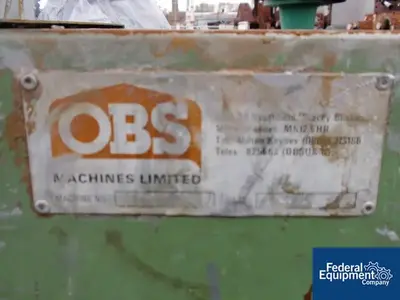 USED OBS Machines Limited OBS Piston Filler, S/S