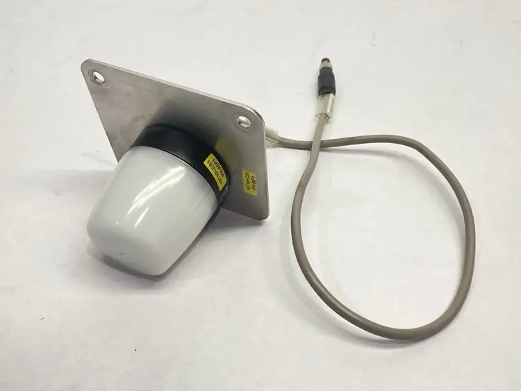 Used PATLITE BEACON LIGHT 22" CORD M8 4-PIN 12-24VDC Light Source Equipment Michigan US | Maverick Industrial Sales #1092943