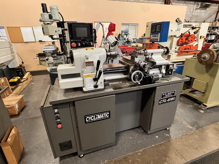 Used 2017 CYCLEMATIC CTL-618E Precision Lathes Ontario CA | Trader Machinery Inc #1412986
