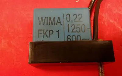 Collmer Electric CS9217A1 Capacitor 5.1ohm .22uf Rev 3. 4B